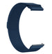 Milanese horlogeband 20mm - universeel - blauw