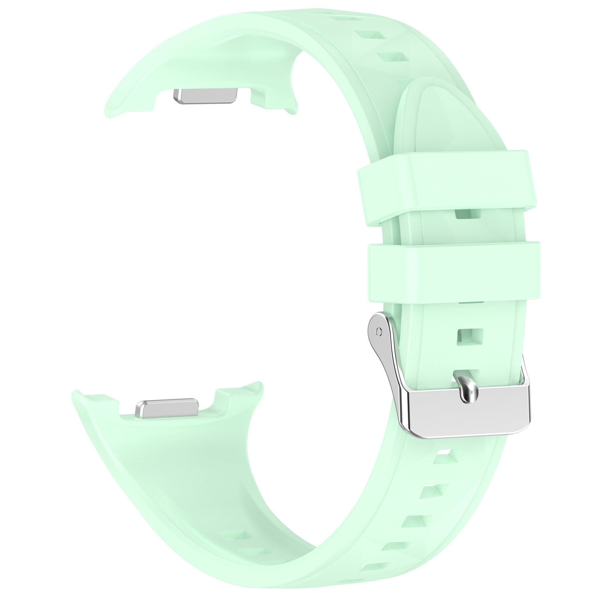 Samsung Galaxy Watch 9 - 44mm diamond silicone band (mint groen)