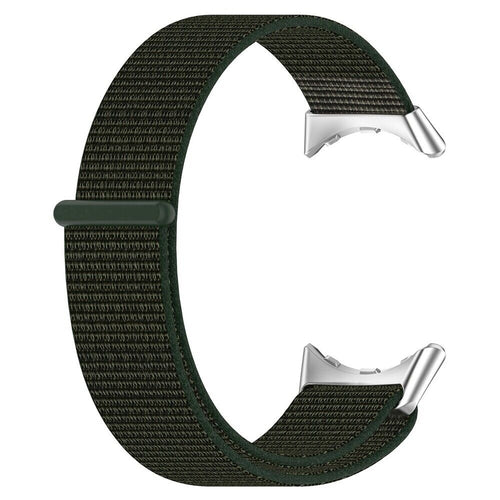 Google Pixel Watch 4 - 41mm nylon bandje (groen)