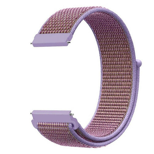 Nylon Strap, purple, without a watch, 3/4 front view