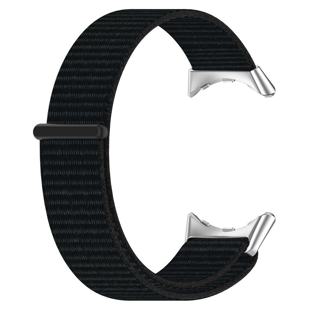 Google Pixel Watch 4 - 41mm nylon bandje (zwart)