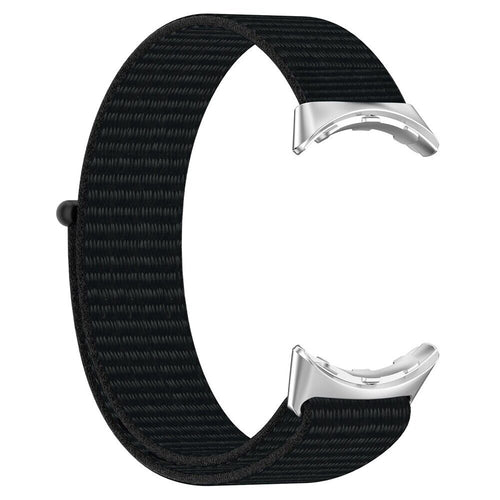 Nylon Strap, black, without a watch, 3/4 front view