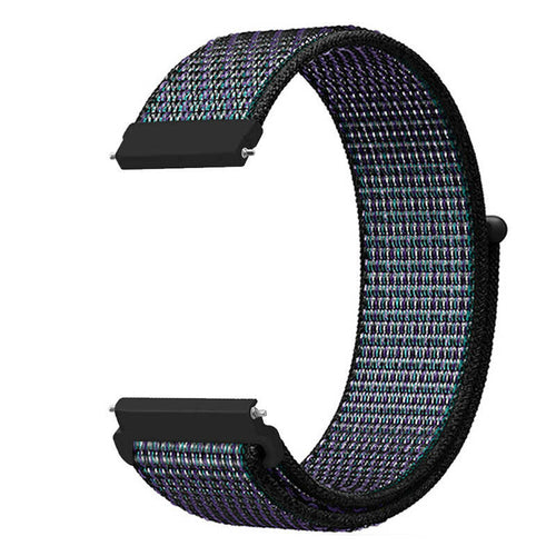 Redmi Watch 5 Active nylon bandje (zwart/blauw)