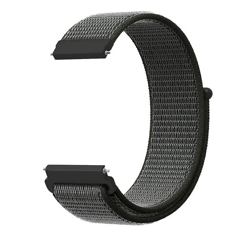 Coros Pace 2 nylon bandje (groen/grijs)