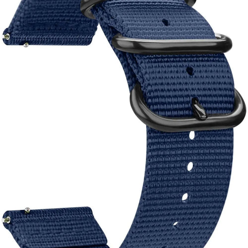 Amazfit Active nylon gesp band (blauw)