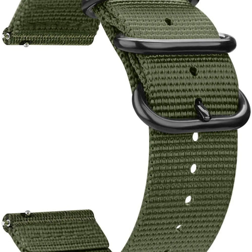 Coros Apex 42mm nylon gesp band (groen)
