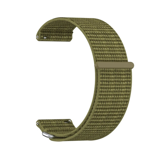 Coros Apex 4 - 46mm nylon bandje (olijfgroen)