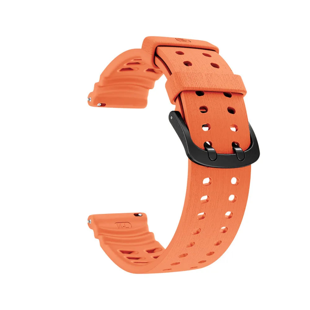 Polar Grit X Pro silicone grain band (oranje)