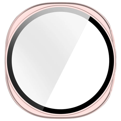 Samsung Galaxy Watch 8 - 40mm / 9 - 40mm hard case met glas (roze)