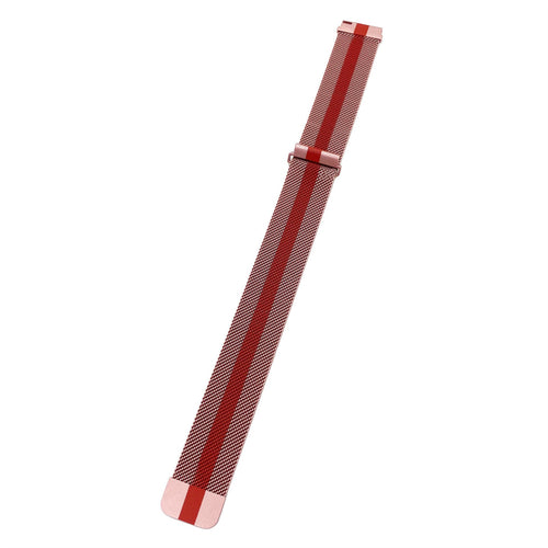 Withings ScanWatch 2 - 42mm Milanese band (roze/rood)