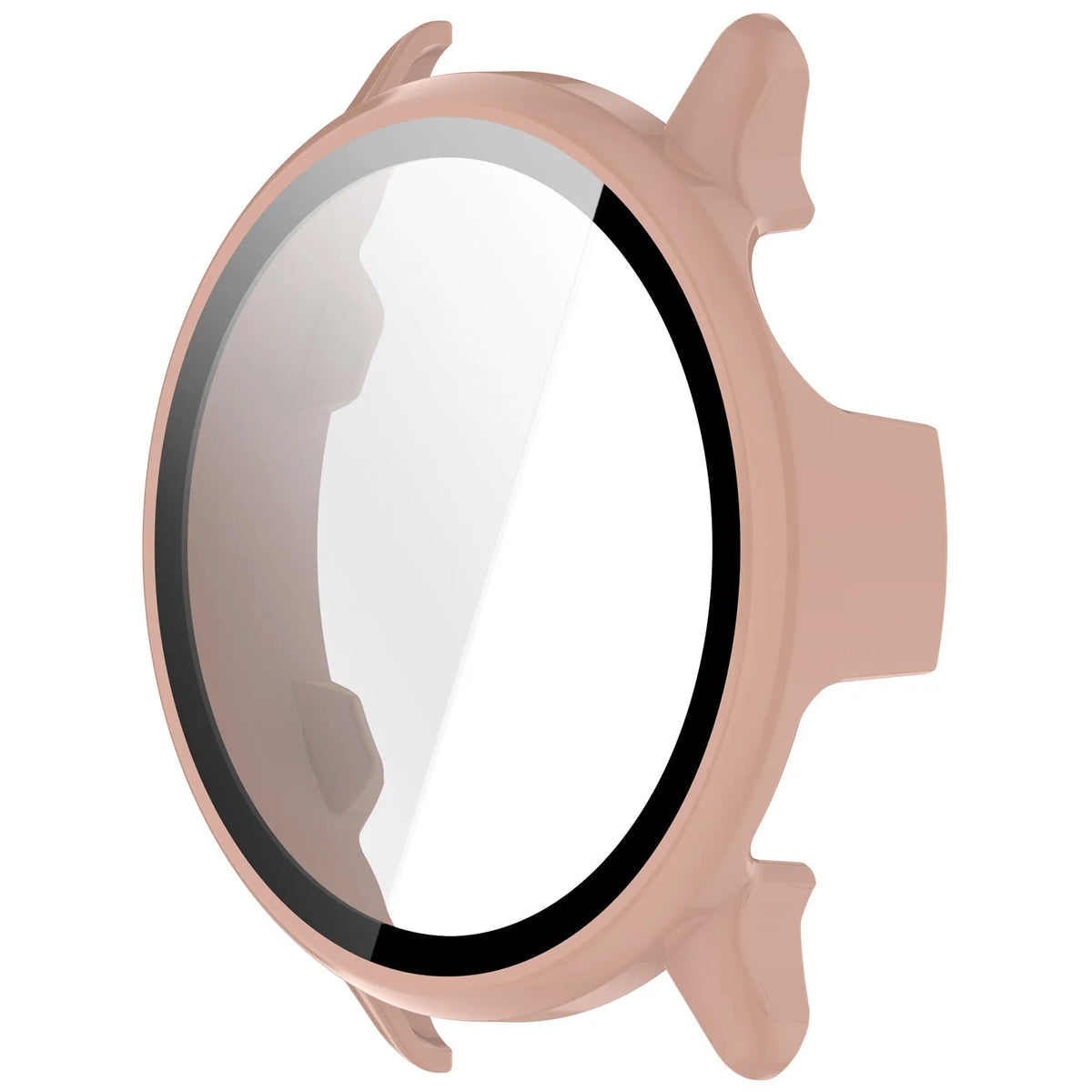Garmin Vivoactive 6 hard case met glas (roze)