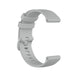 Luxe siliconen horlogeband 20mm - universeel - grijs
