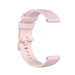 Luxe siliconen horlogeband 20mm - universeel - roze