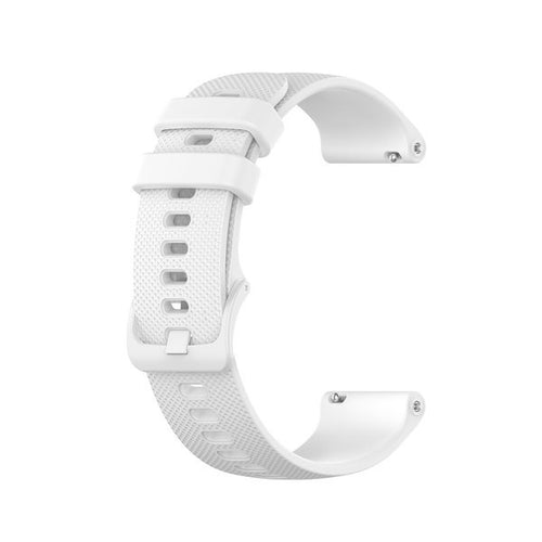 Amazfit Bip 6 luxe siliconen bandje (wit)