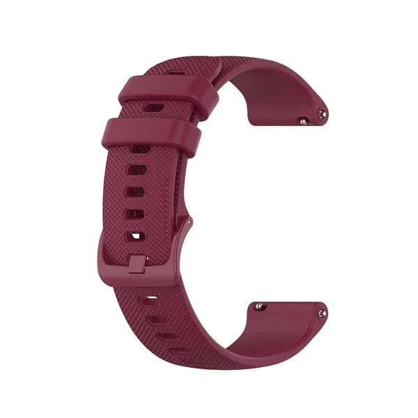 Polar Vantage M3 luxe siliconen bandje (wijnrood)