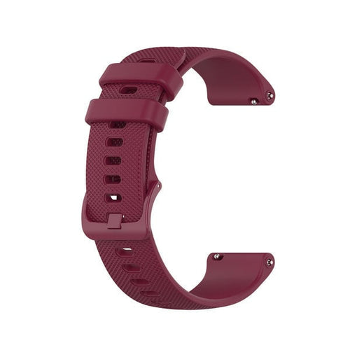 Redmi Watch 5 Active luxe siliconen bandje (wijnrood)