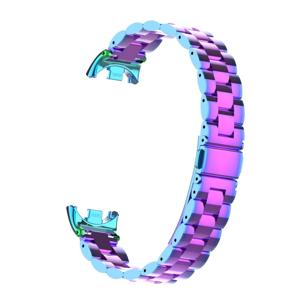 Xiaomi Smart Band 10 stalen bandje (regenboog)