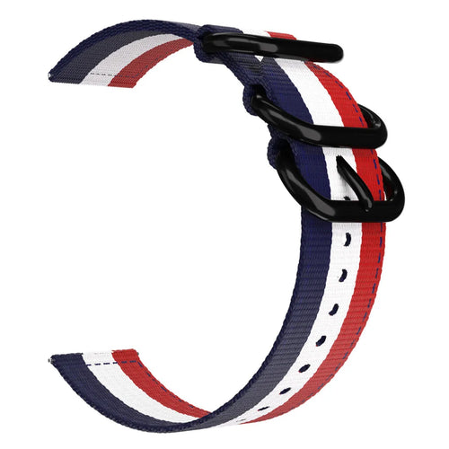 OnePlus Watch 3 - 46mm nylon gesp bandje (3 kleurig)