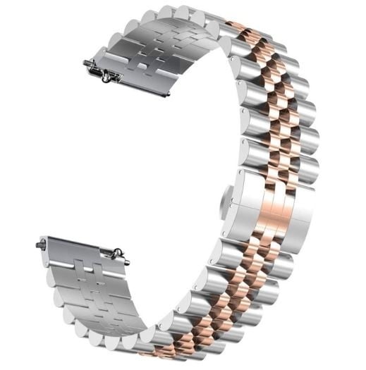 Samsung Galaxy Watch 3 45mm Steel Strap Jubilee (Silver/Rose Gold)