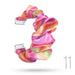 ICE Smart ST 2.0 Round 1.20 Scrunchie bandje (kleurrijk)