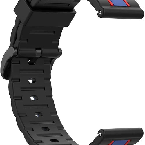 Coros Pace 2 Special Edition band (zwart/blauw)