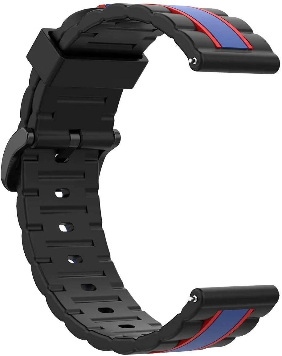 Coros Pace 2 Special Edition band (zwart/blauw)