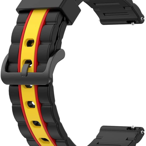 Amazfit Bip 6 special edition band (zwart/geel)