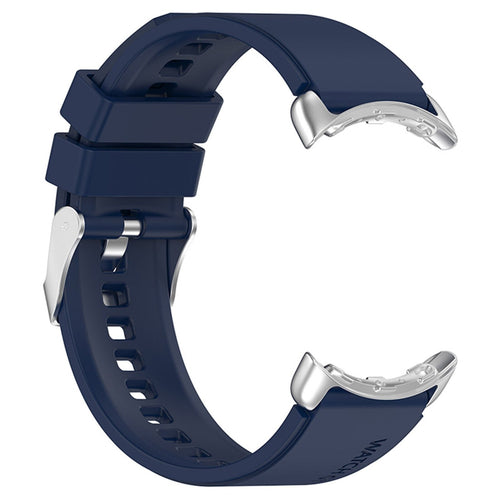 Silicone Strap, dark blue, without a watch, 3/4 front view