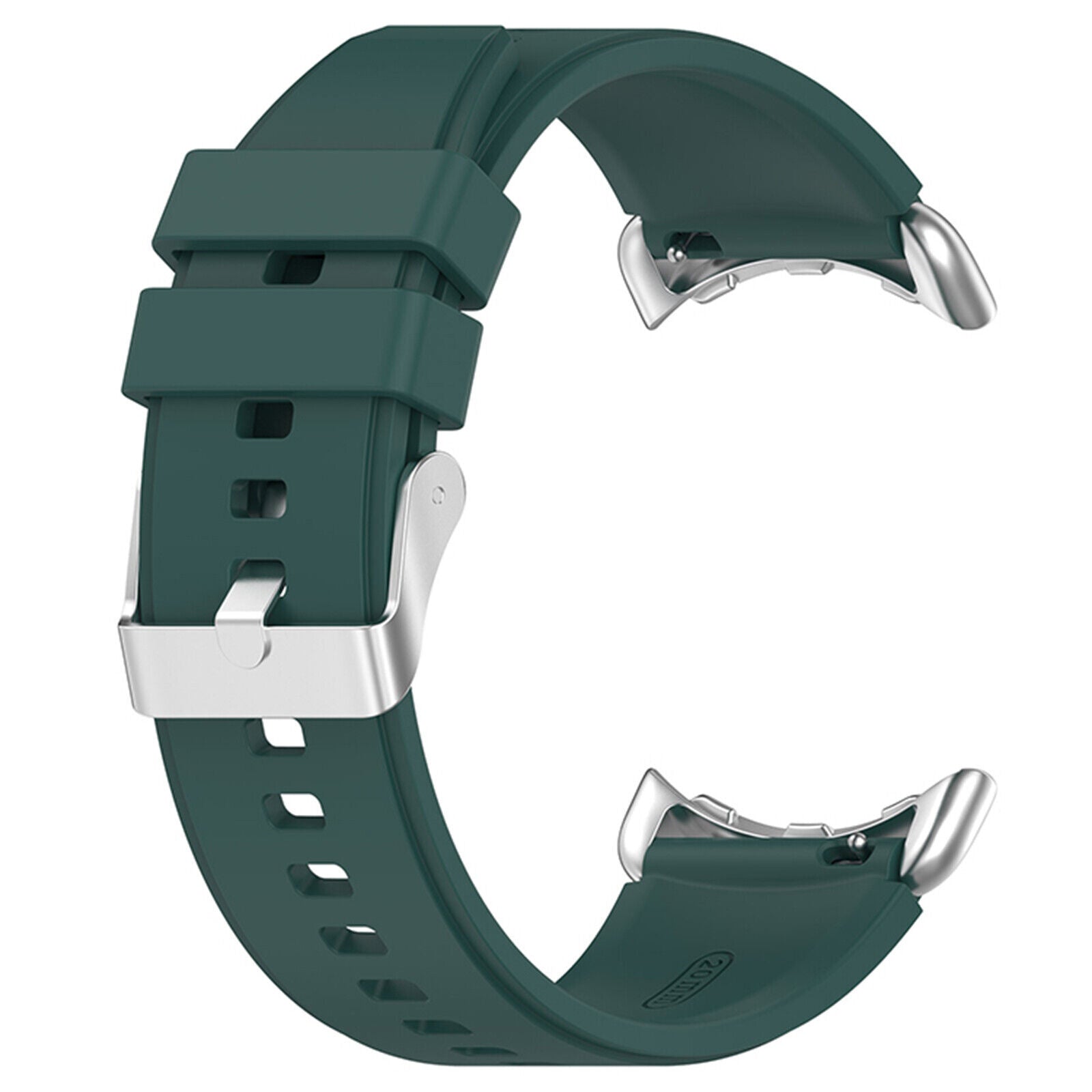 Google Pixel Watch 4 - 41mm siliconen bandje (donkergroen)