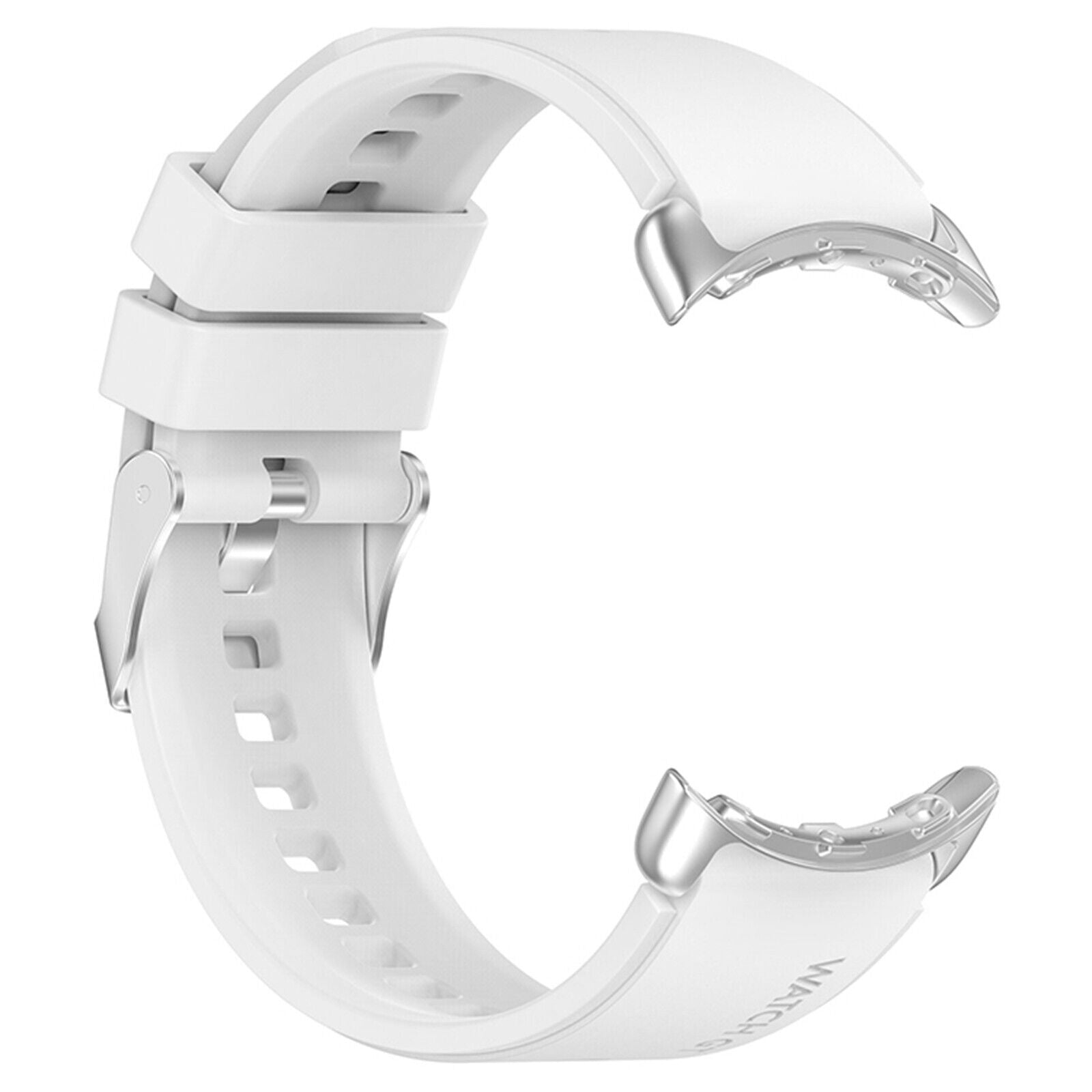Google Pixel Watch 4 - 41mm siliconen bandje (wit)