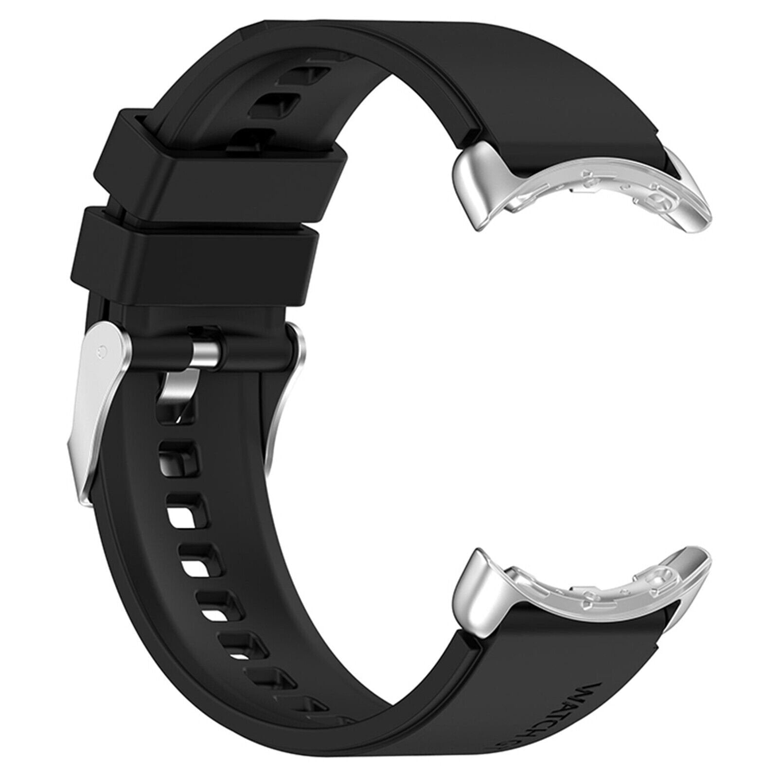 Google Pixel Watch 4 - 41mm siliconen bandje (zwart)