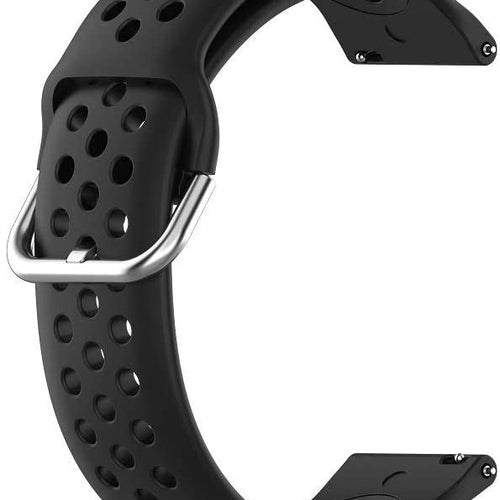Amazfit Active 2 silicone air bandje (zwart)