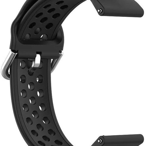 Amazfit Active 2 silicone air bandje (zwart)