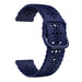 Polar Ignite 3 siliconen bandje met patroon (donkerblauw)