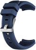 Siliconen horlogeband 20mm - universeel - donkerblauw