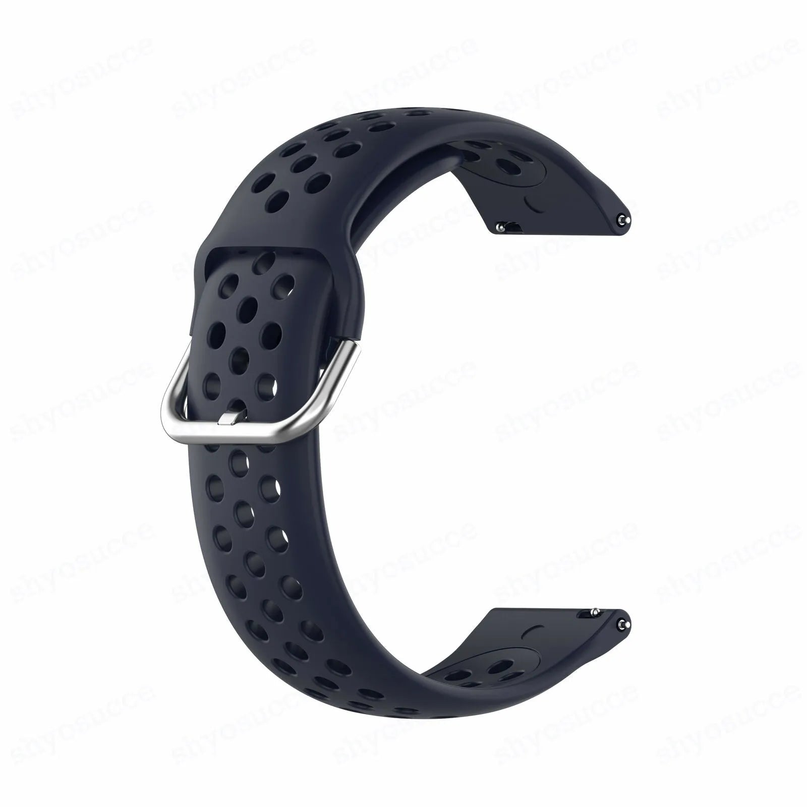 Coros Pace 3 siliconen air bandje (donkerblauw)
