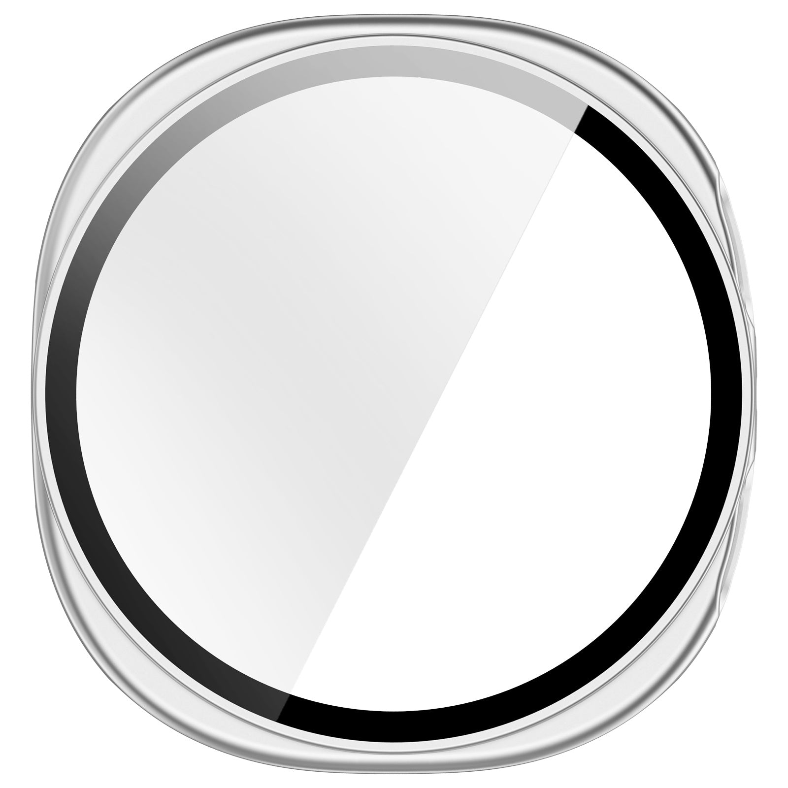 Samsung Galaxy Watch 8 - 40mm / 9 - 40mm Hard Case with Glass (Silver)