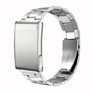 WHOOP 5.0 Steel Strap (Silver)
