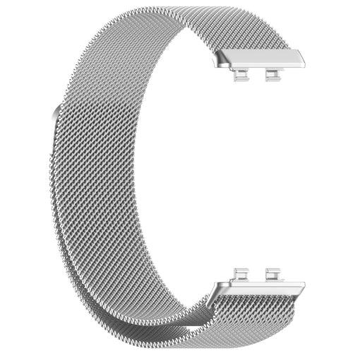 Huawei Band 11 Milanese band (zilver)