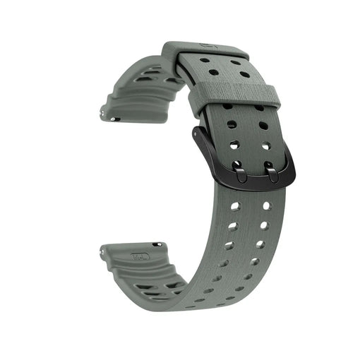 Polar Grit X2 Pro silicone grain band (donkergrijs)