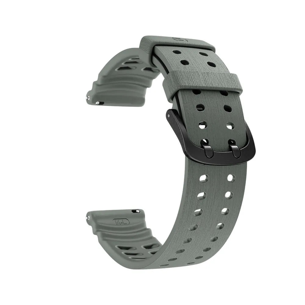 Polar Grit X2 Pro silicone grain band (donkergrijs)
