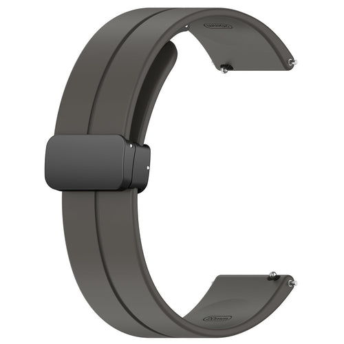 Amazfit Bip 3 (Pro) D-Buckle Silicone Strap (Dark Grey)