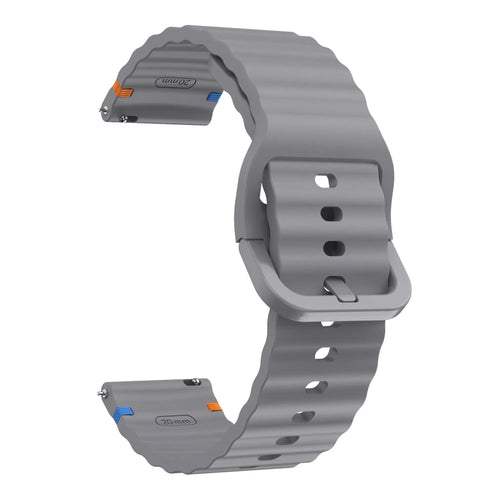 Suunto Vertical Wave Silicone Strap (Dark Grey)