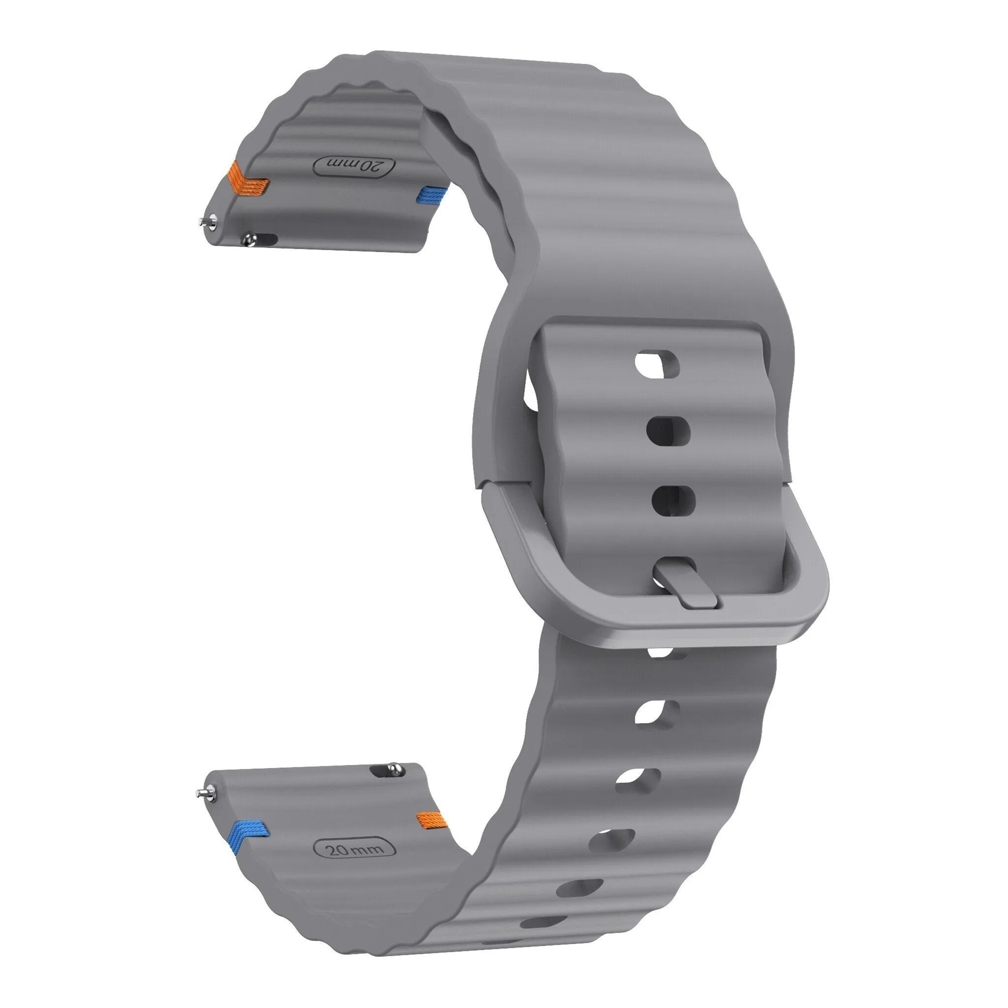 Suunto 9 Peak wave siliconen bandje (donkergrijs)