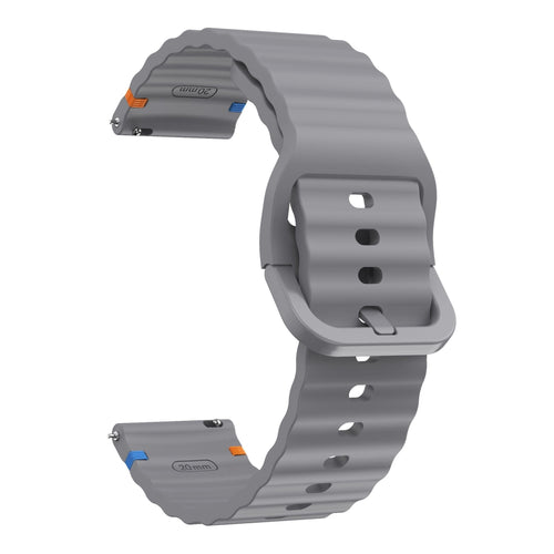 CMF Watch Pro 2 wave siliconen bandje (donkergrijs)