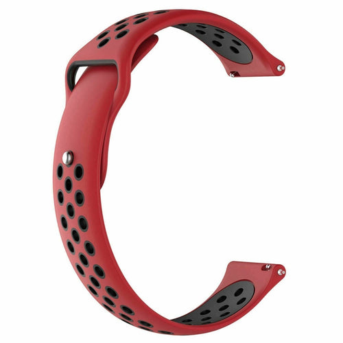 Amazfit Cheetah (Pro) sport bandje (rood/zwart)