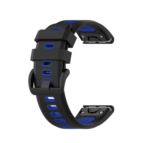 Garmin Tactix 7 Pro sport gesp band (zwart/blauw)