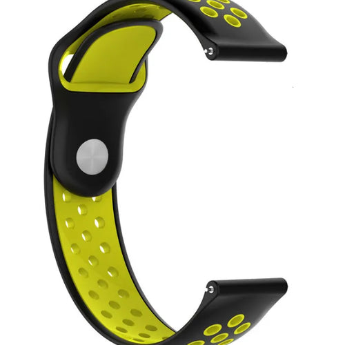 Gard Pro Health Smartwatch 2 sport bandje (zwart/geel)