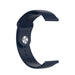 Sport horlogeband 18mm universeel (donkerblauw)