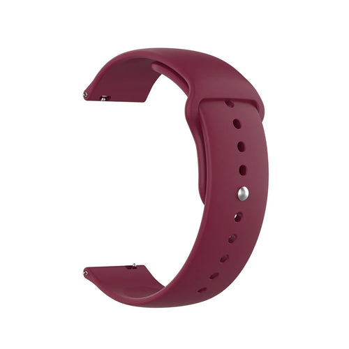 Silicone Sport Strap, without a watch, 3/4 front view